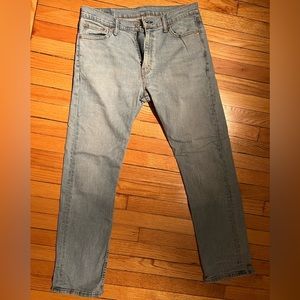 Levi Jeans, Size 33W 32 Length in Great Condition, Color Light Blue